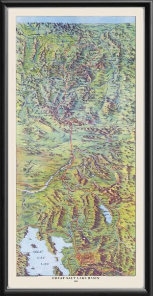 Great Salt Lake Basin Utah 1893