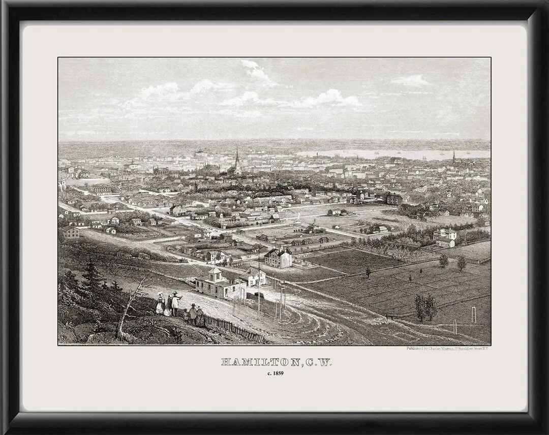 Hamilton Ontario Canada 1859