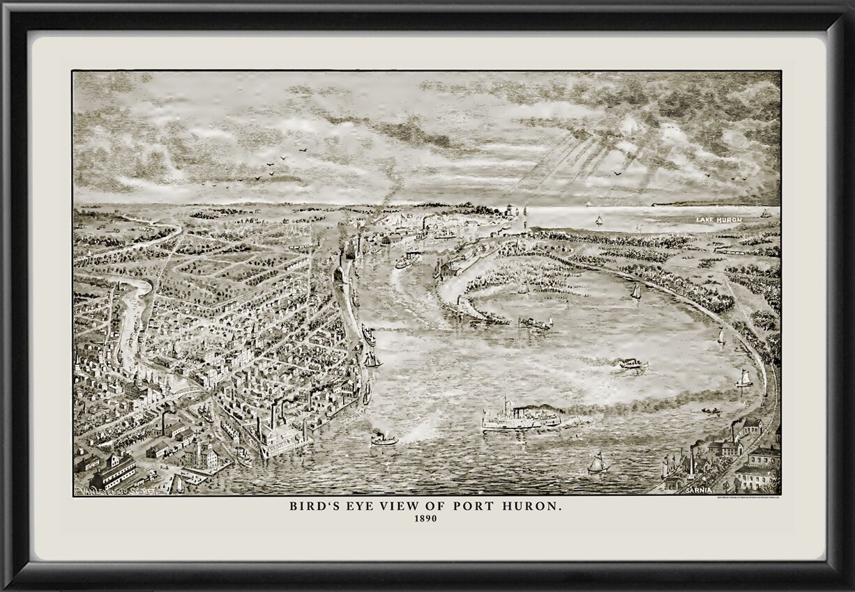 Port Huron MI 1890