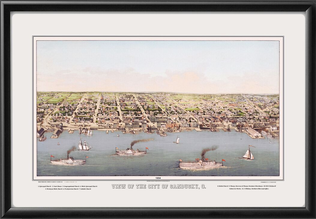Sandusky OH 1854