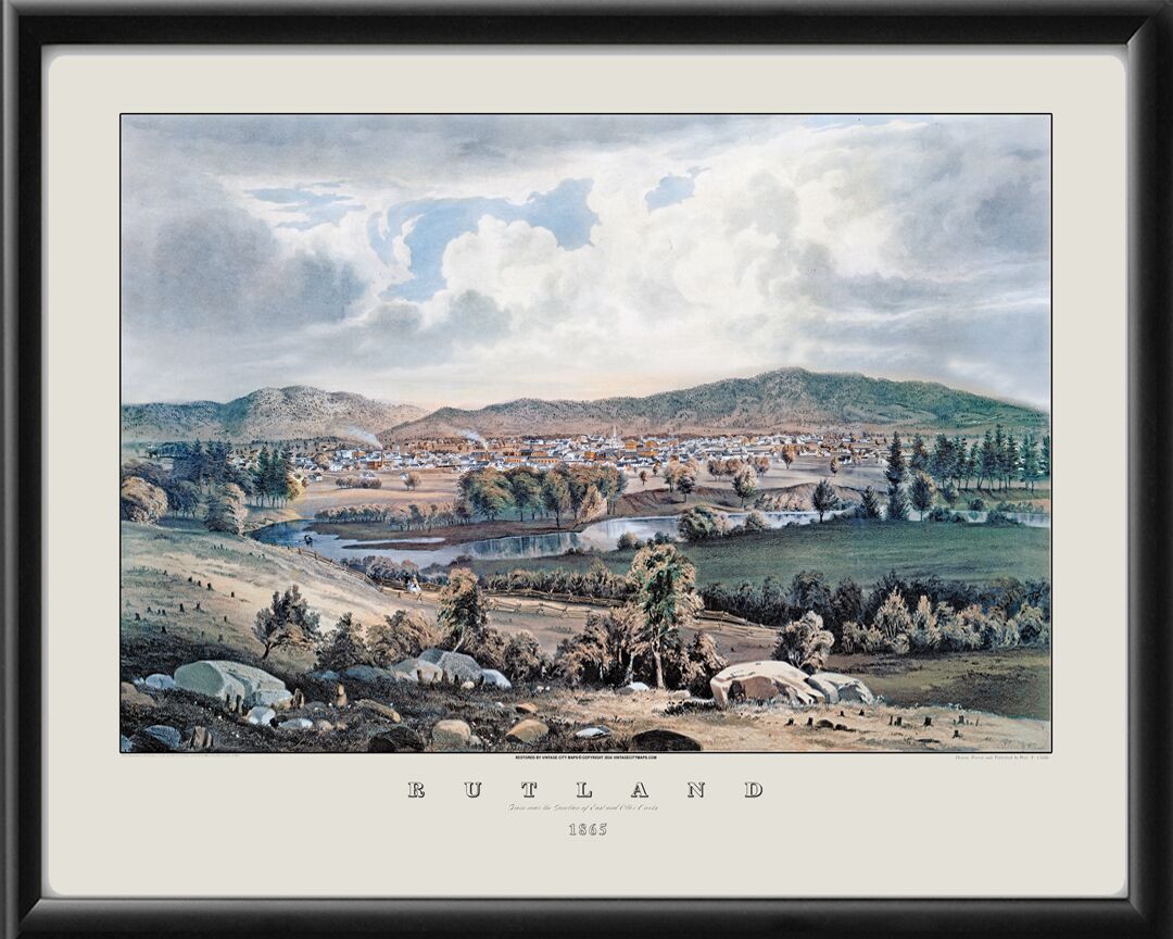 Rutland VT 1865