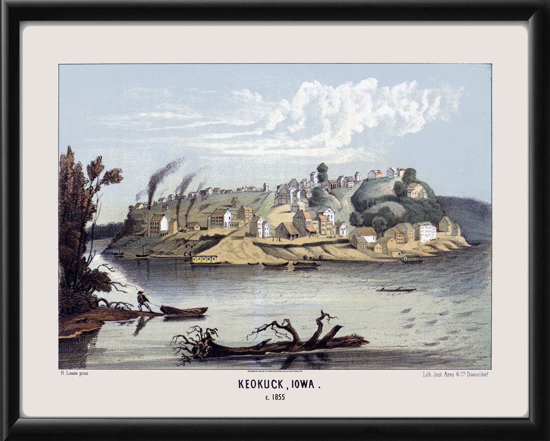 Keokuk IA 1855