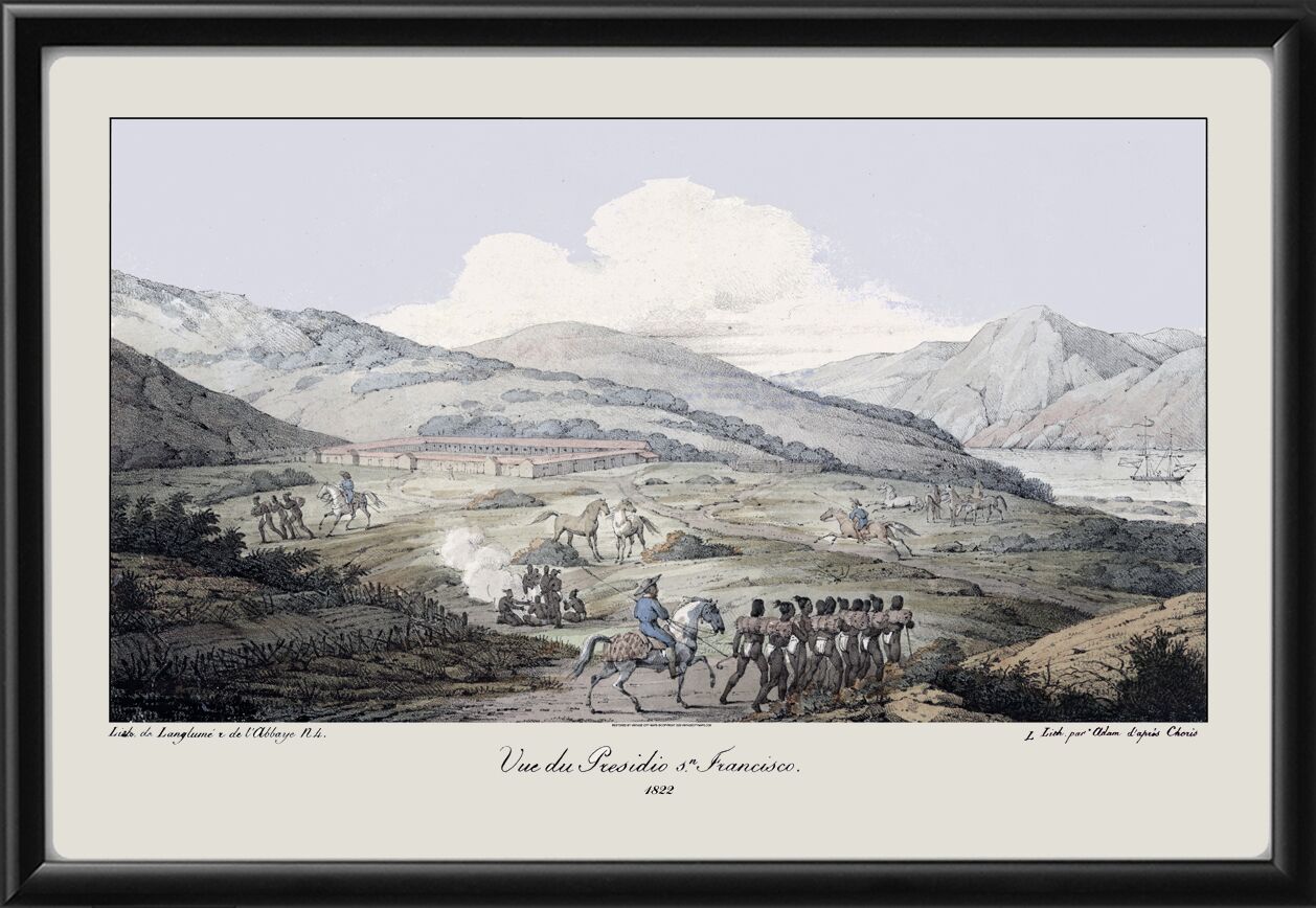 San Francisco CA - Presidio 1822