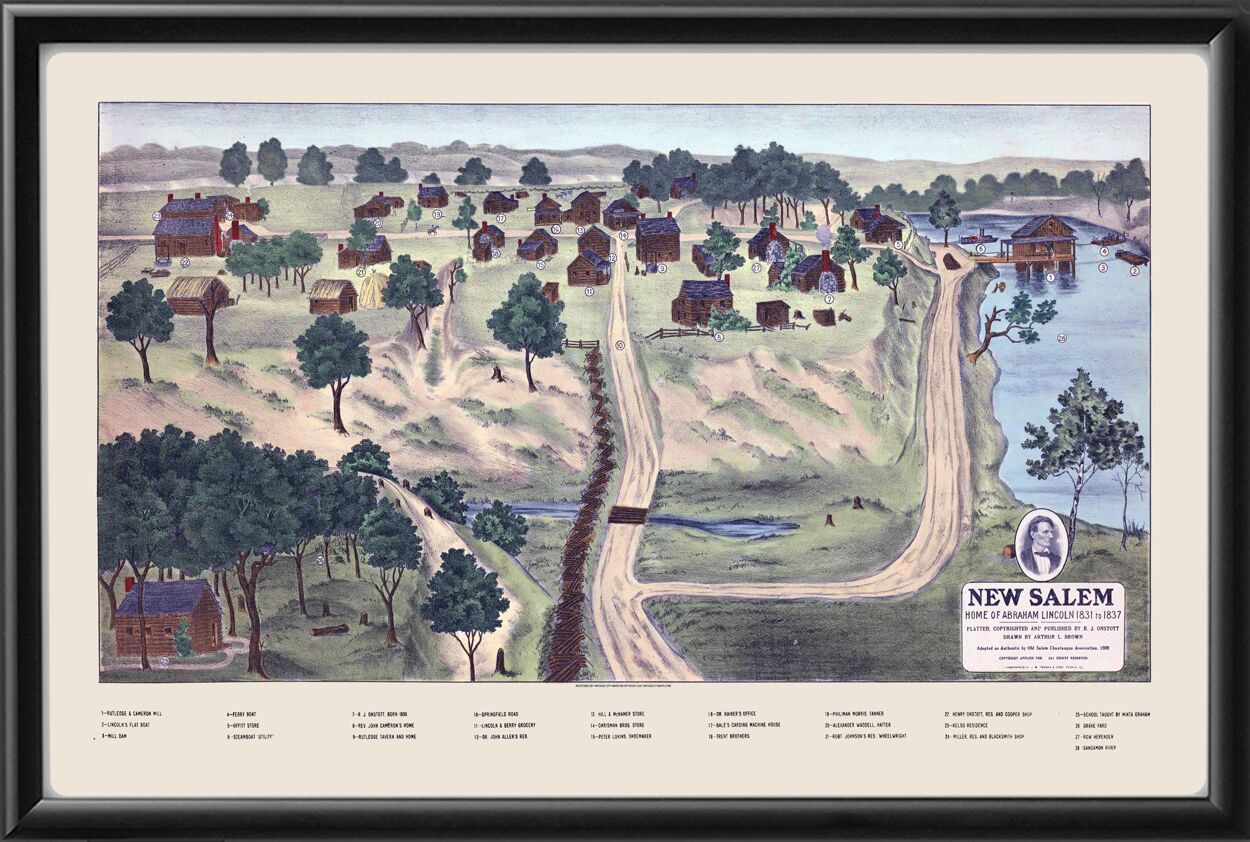 New Salem IL 1831-1837