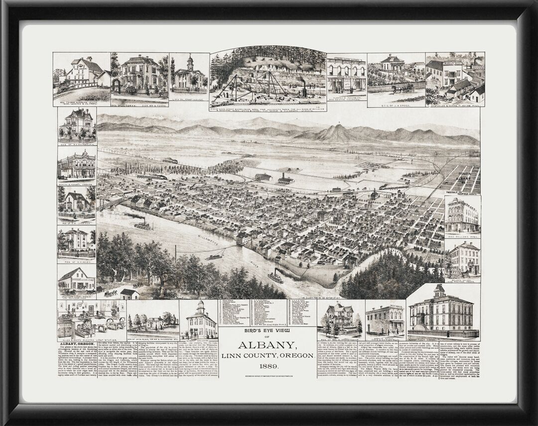 Albany OR 1889