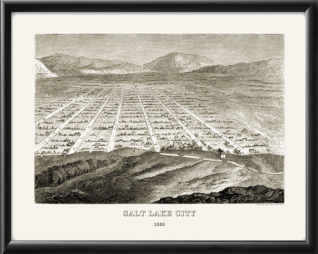 Salt Lake City Utah 1860