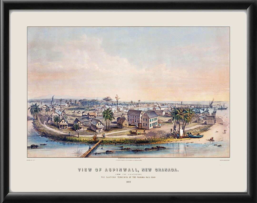 Aspinwall Panama 1855