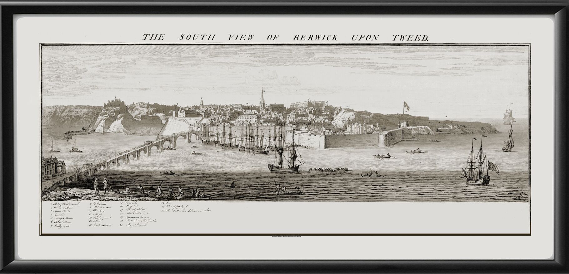 Berwick-Upon-Tweed England 1745