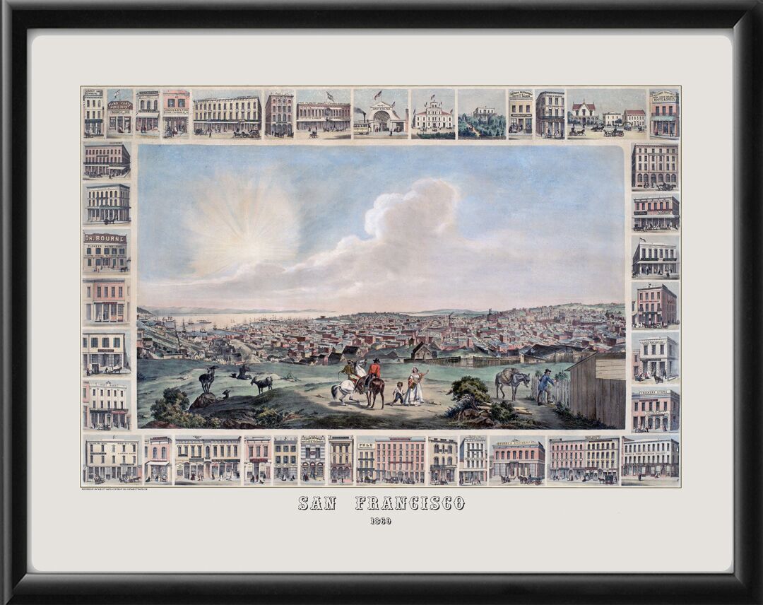 San Francisco CA 1860