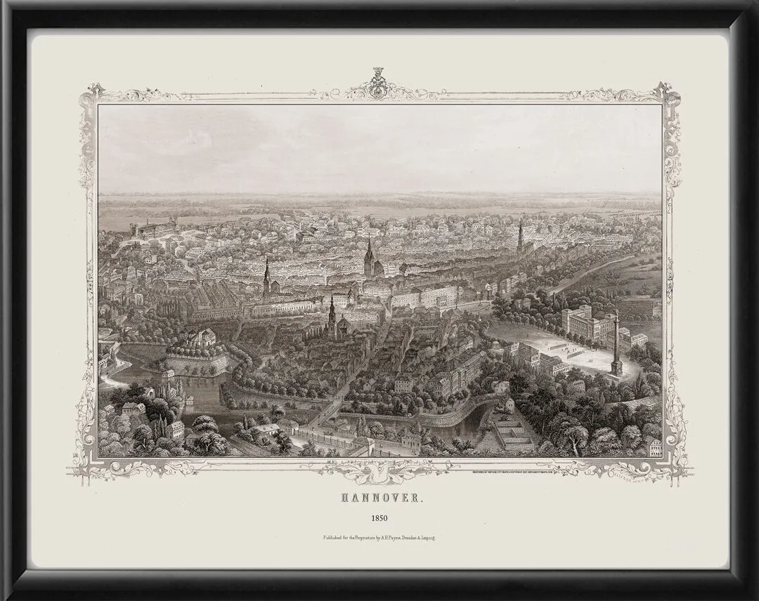 Hannover Germany 1850