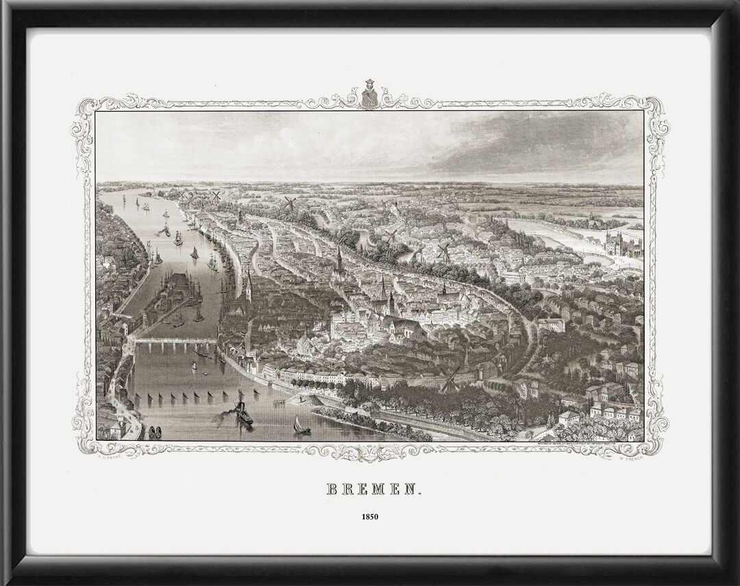 Bremen Germany 1850