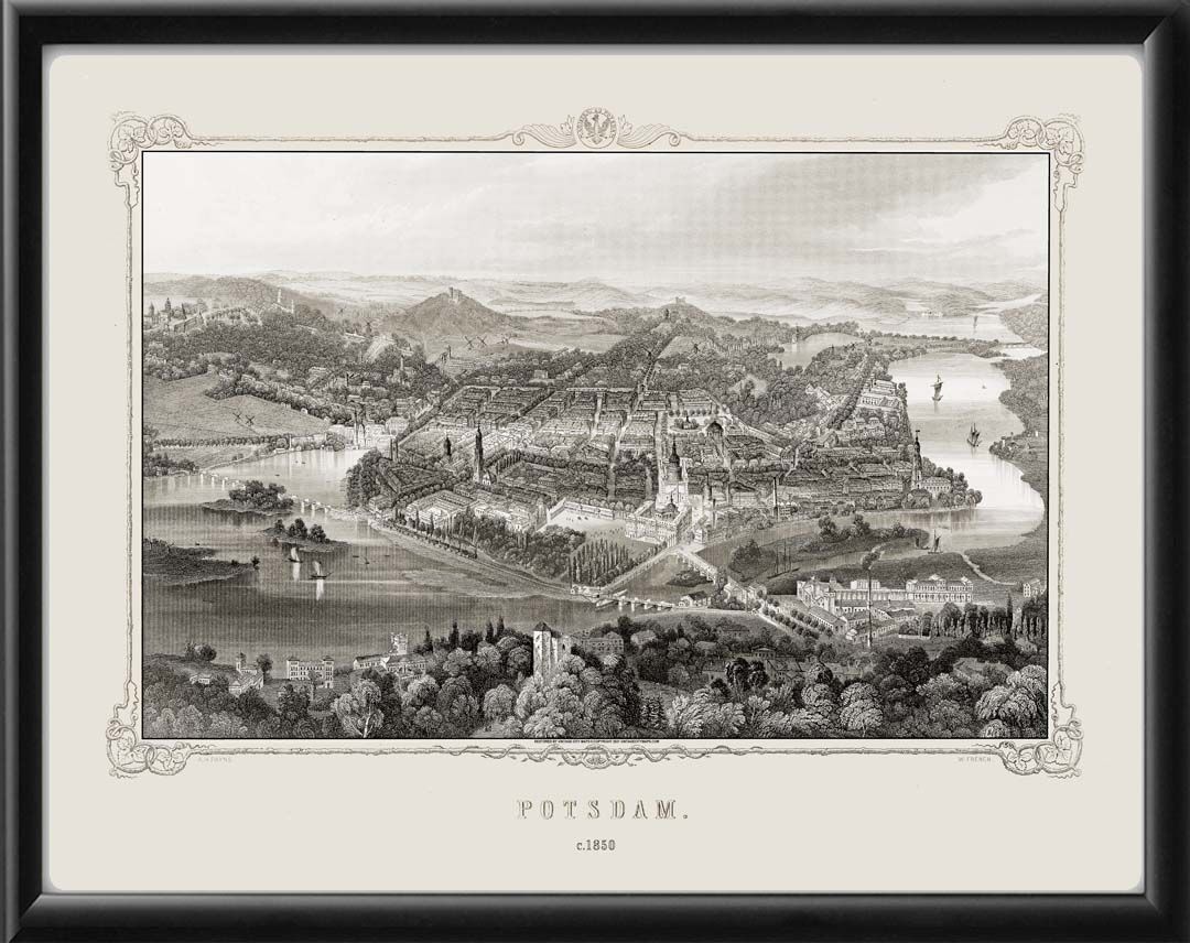 Potsdam Germany 1850