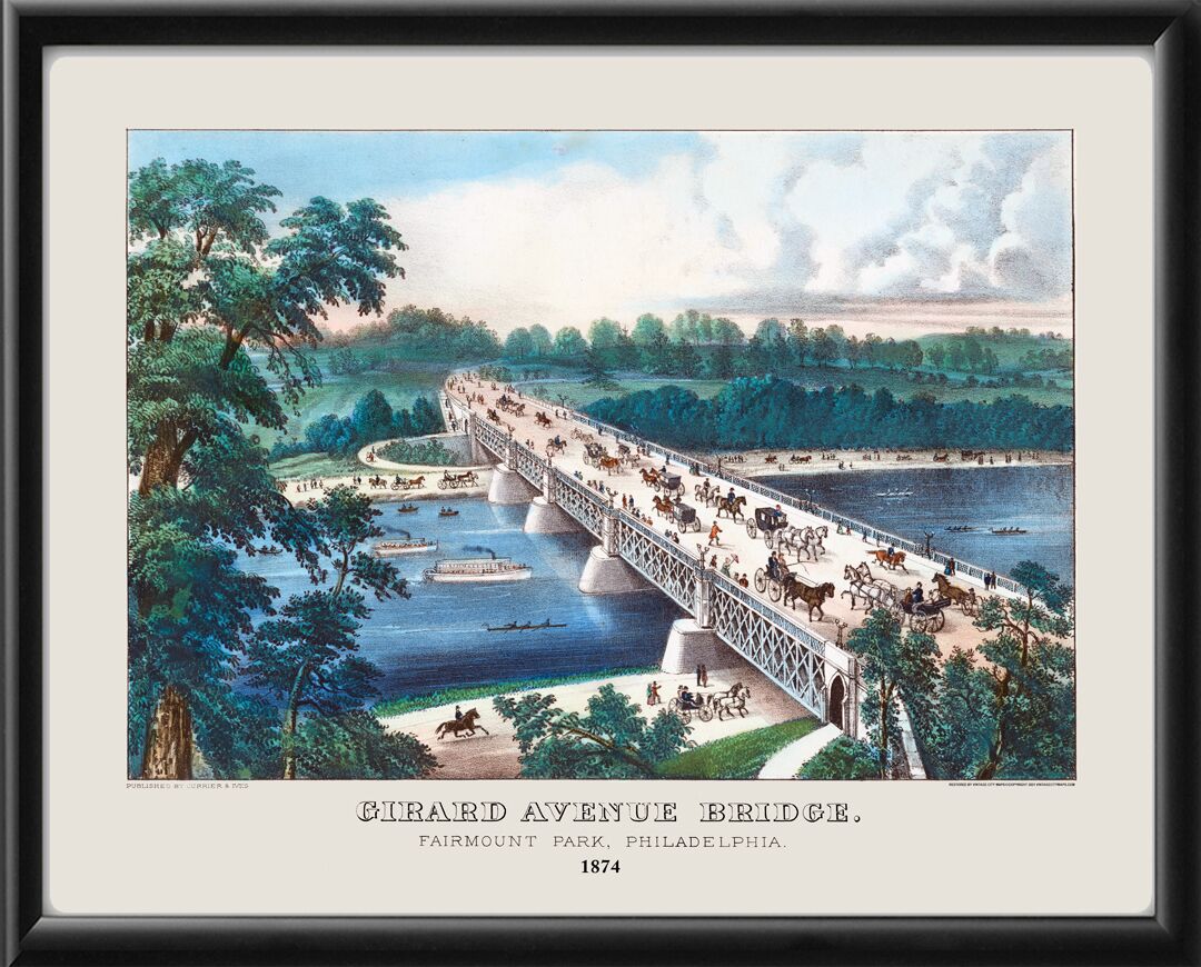 Girard Ave Bridge 1874