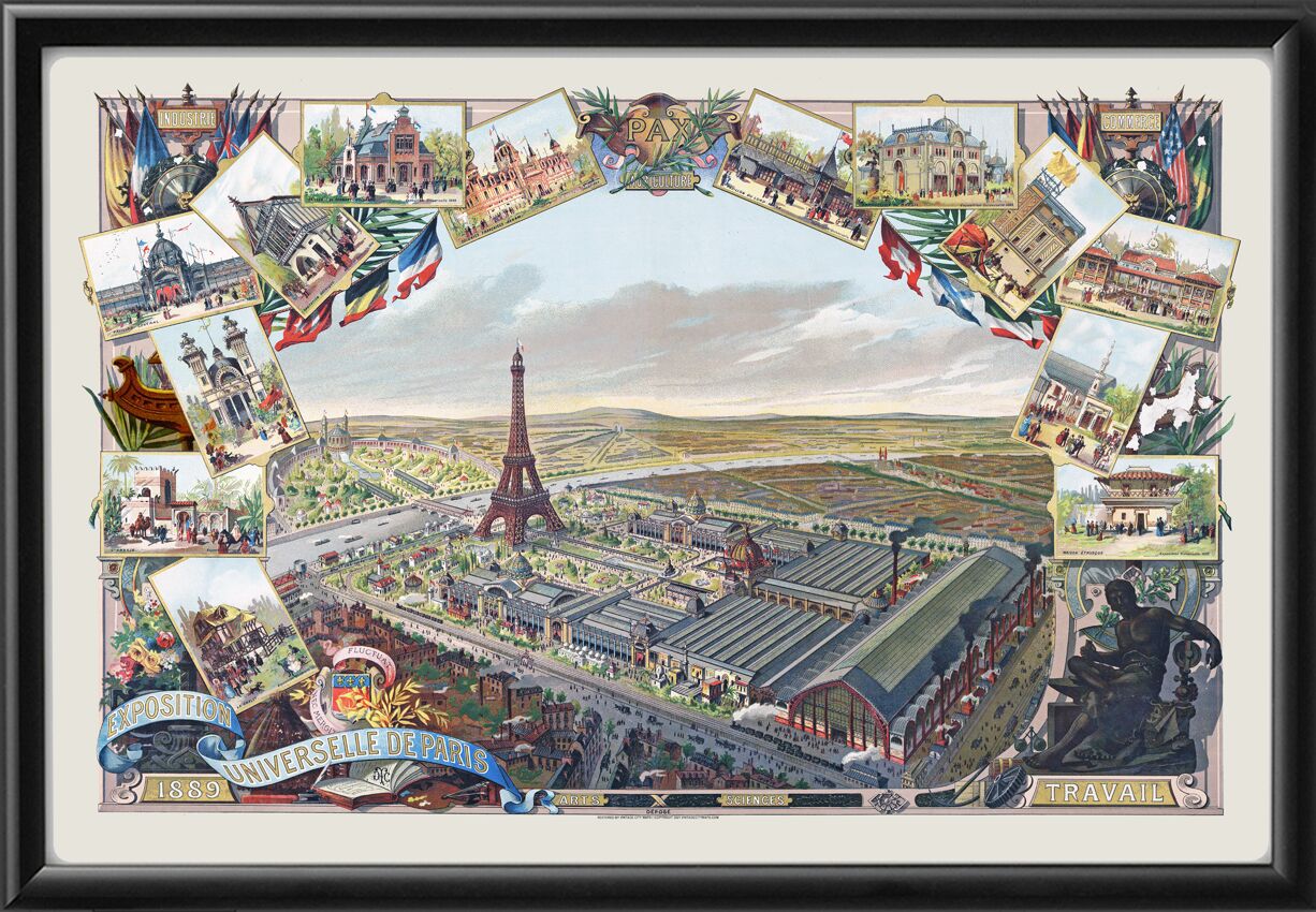 Paris France 1889 - Exposition Universelle