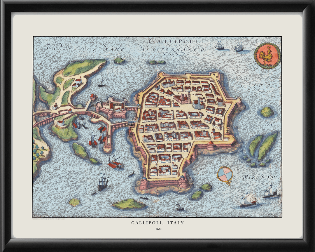 Gallipoli Italy 1688