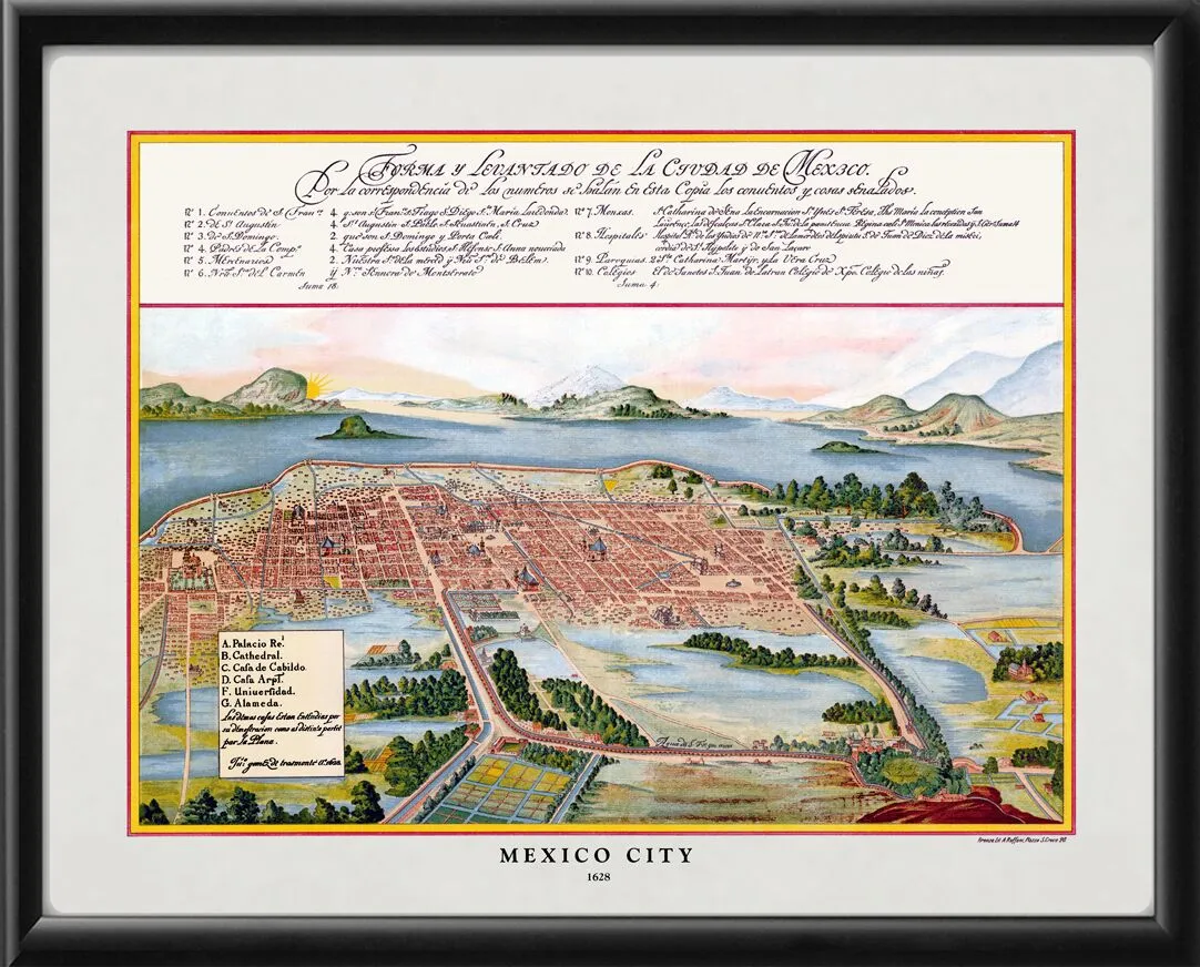 Mexico City Mexico 1628