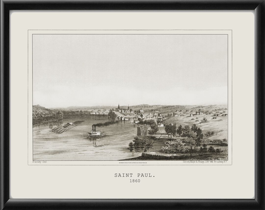 St. Paul MN 1860