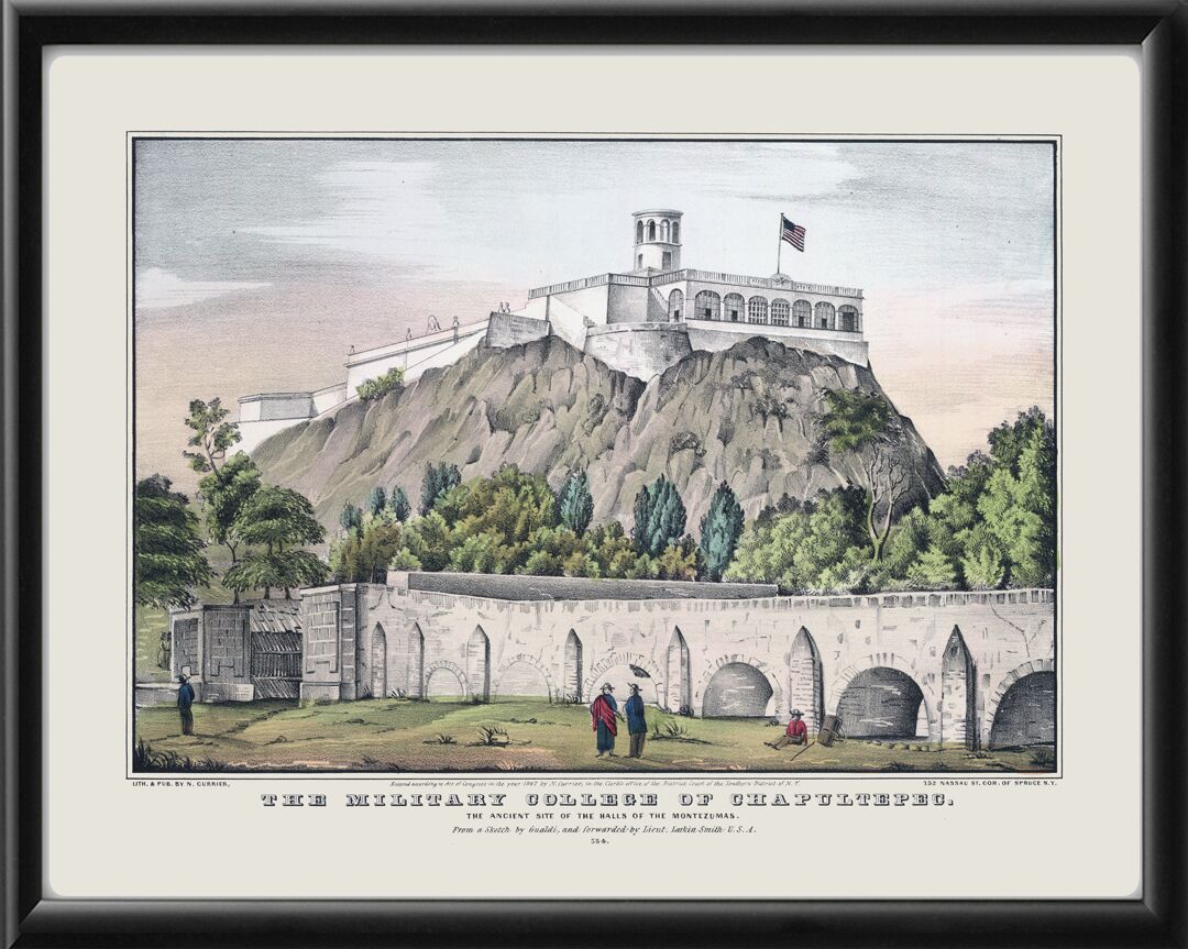Military College of Chapultepec 1847