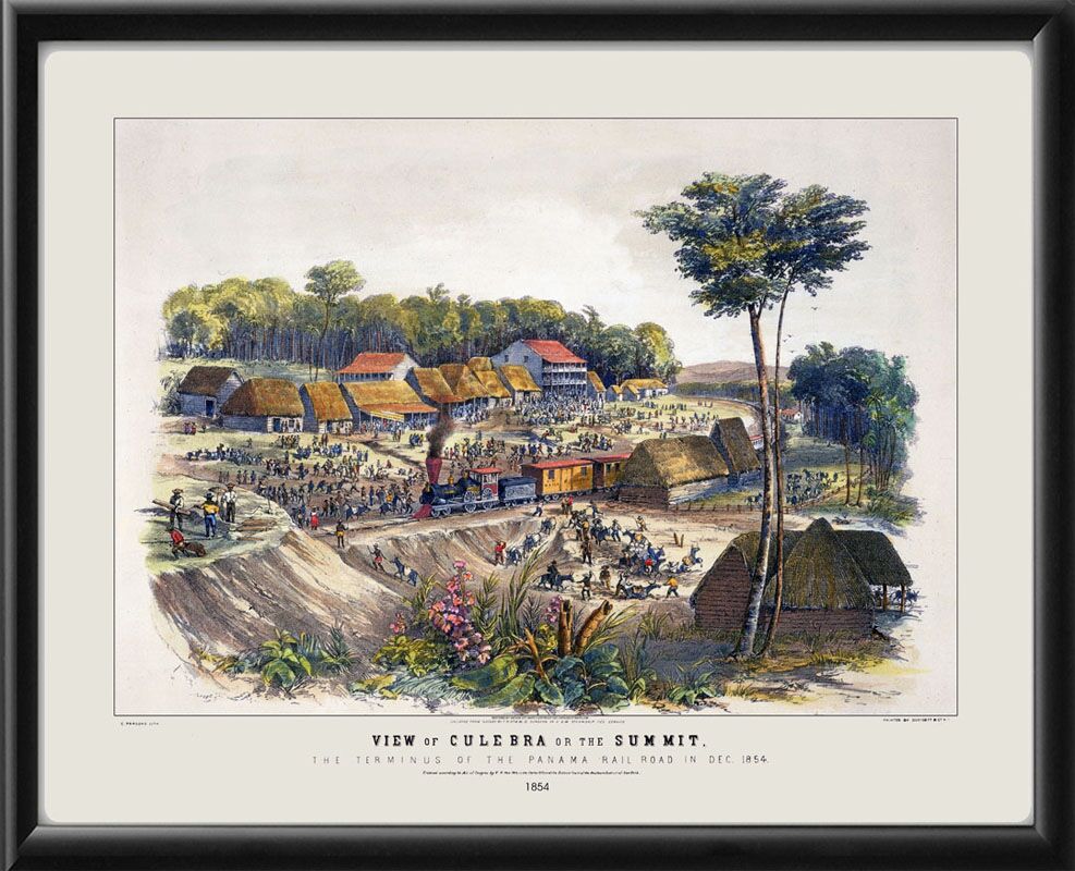 Culebra Panama 1854