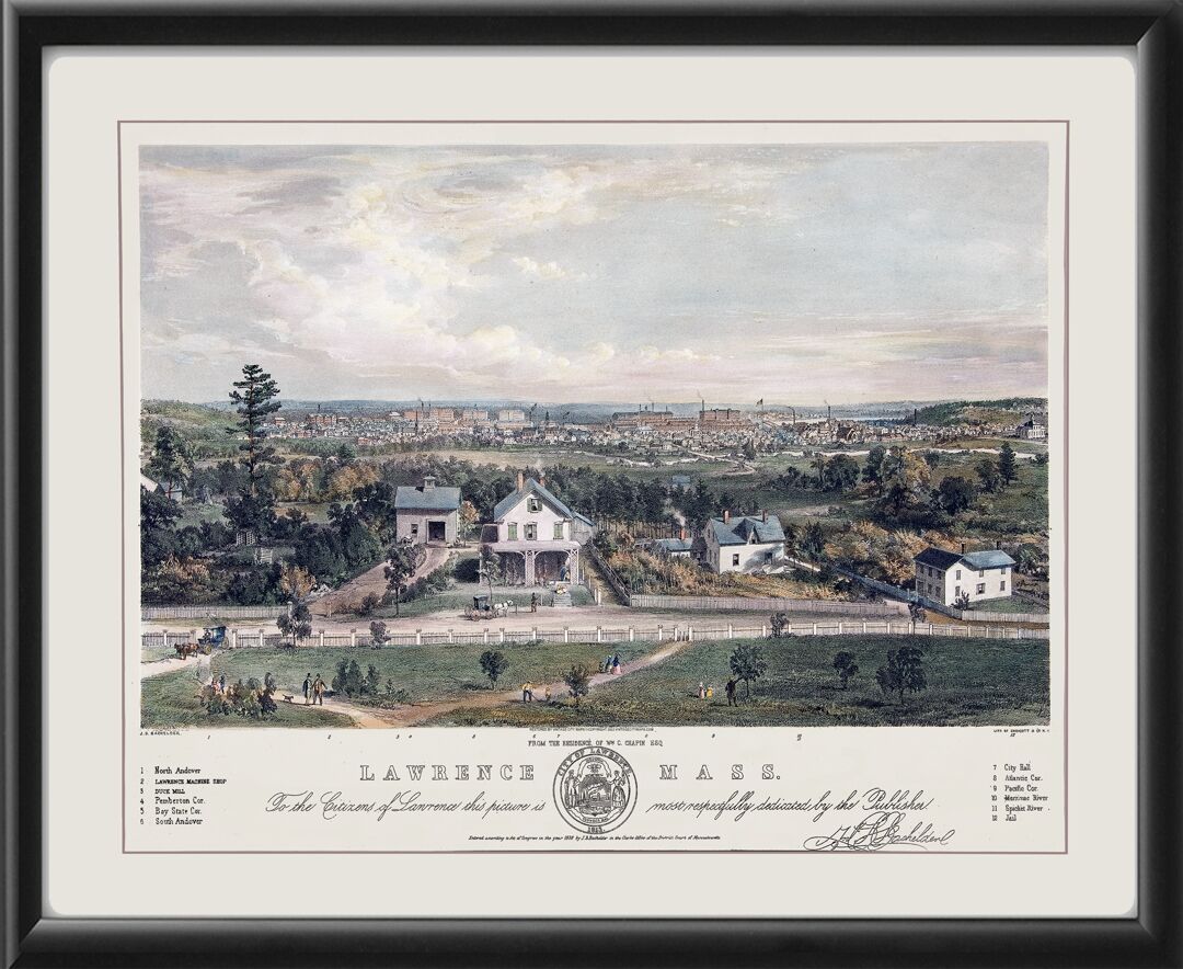 Lawrence MA 1856