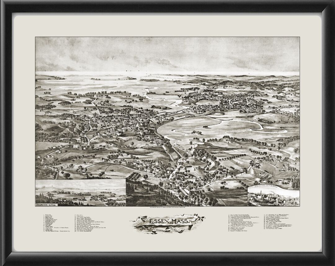 Essex, Conomo & Falls Village MA 1894