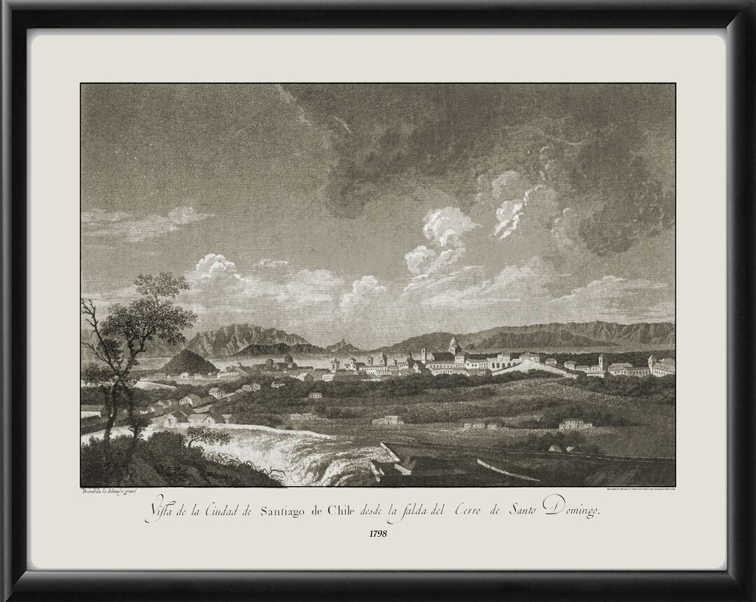 Santiago Chile 1798