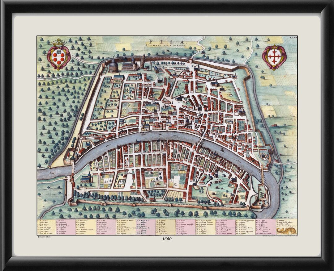 Pisa Italy 1660