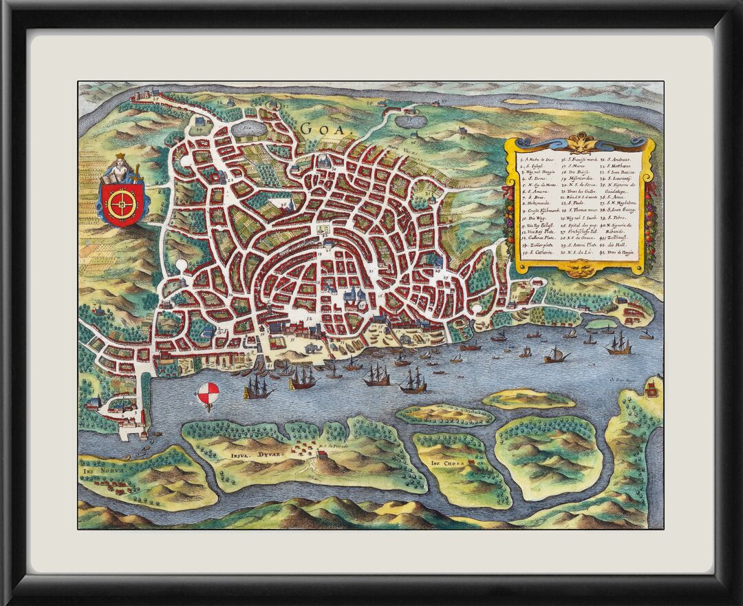 Goa India 1650