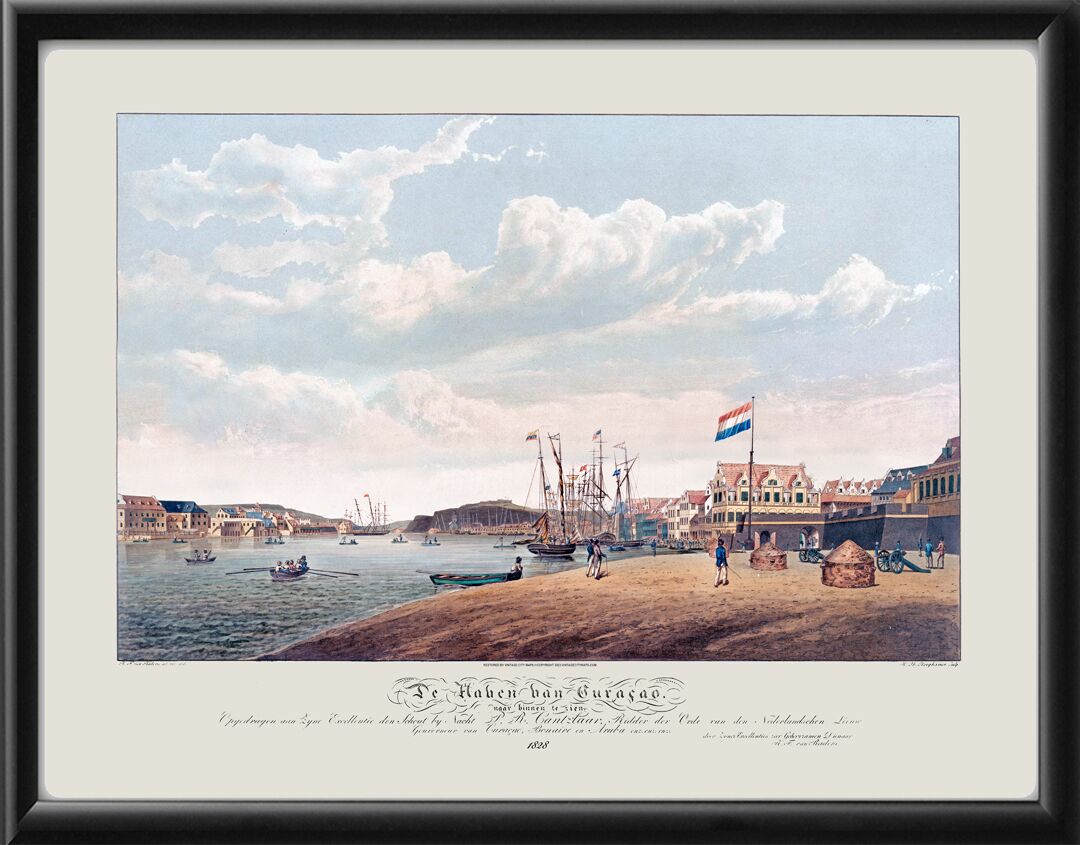 Willemstad Curacao 1828