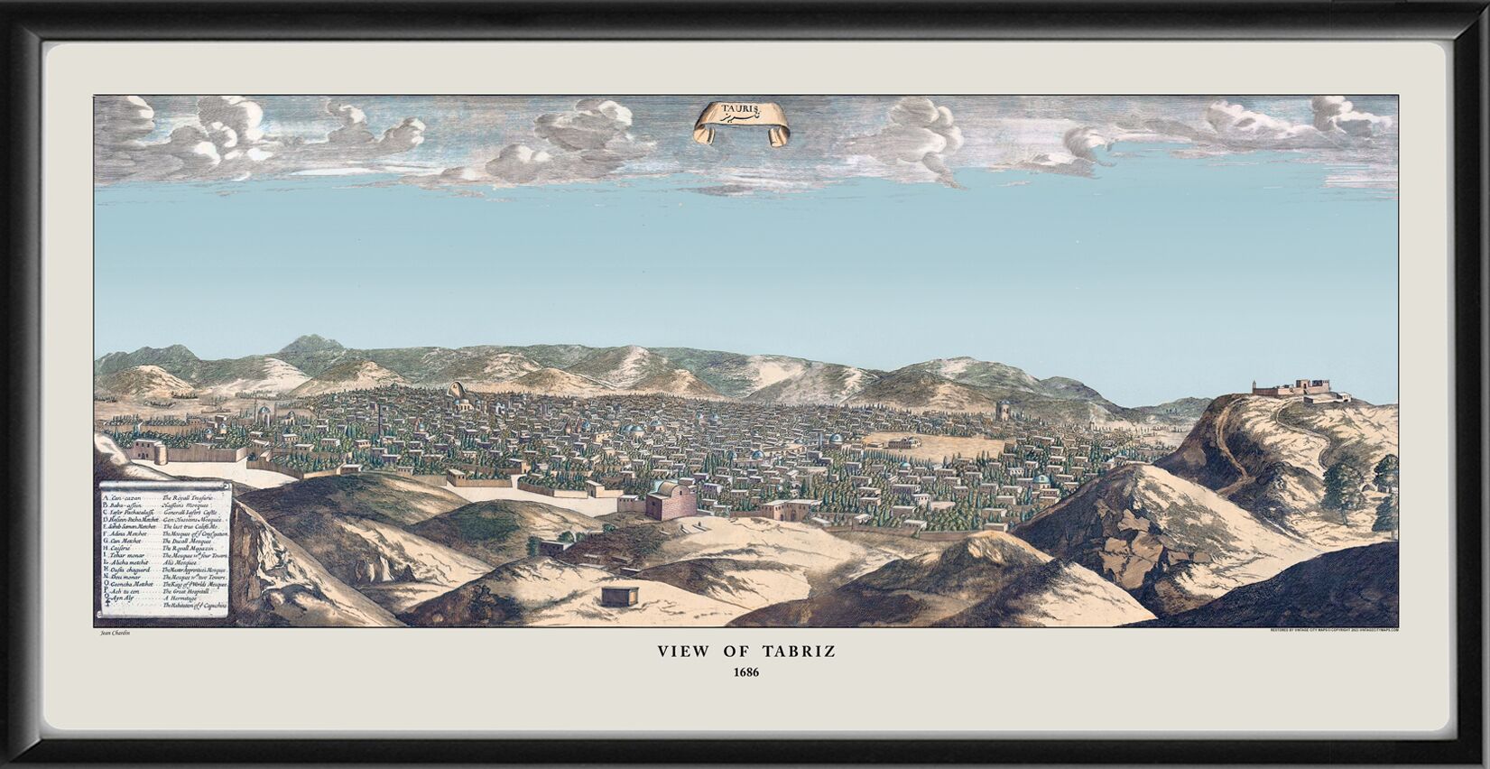 Tabriz Iran 1686