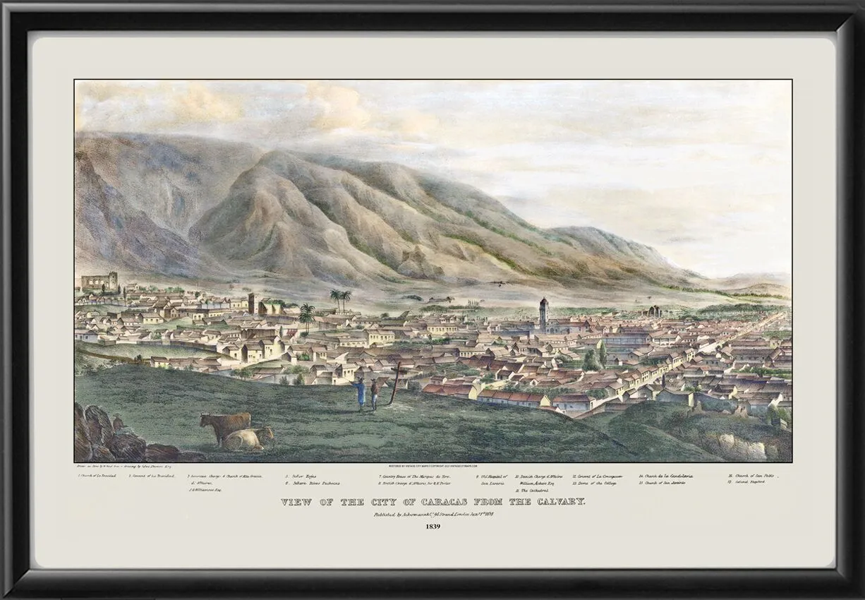 Caracas, Venezuela 1839