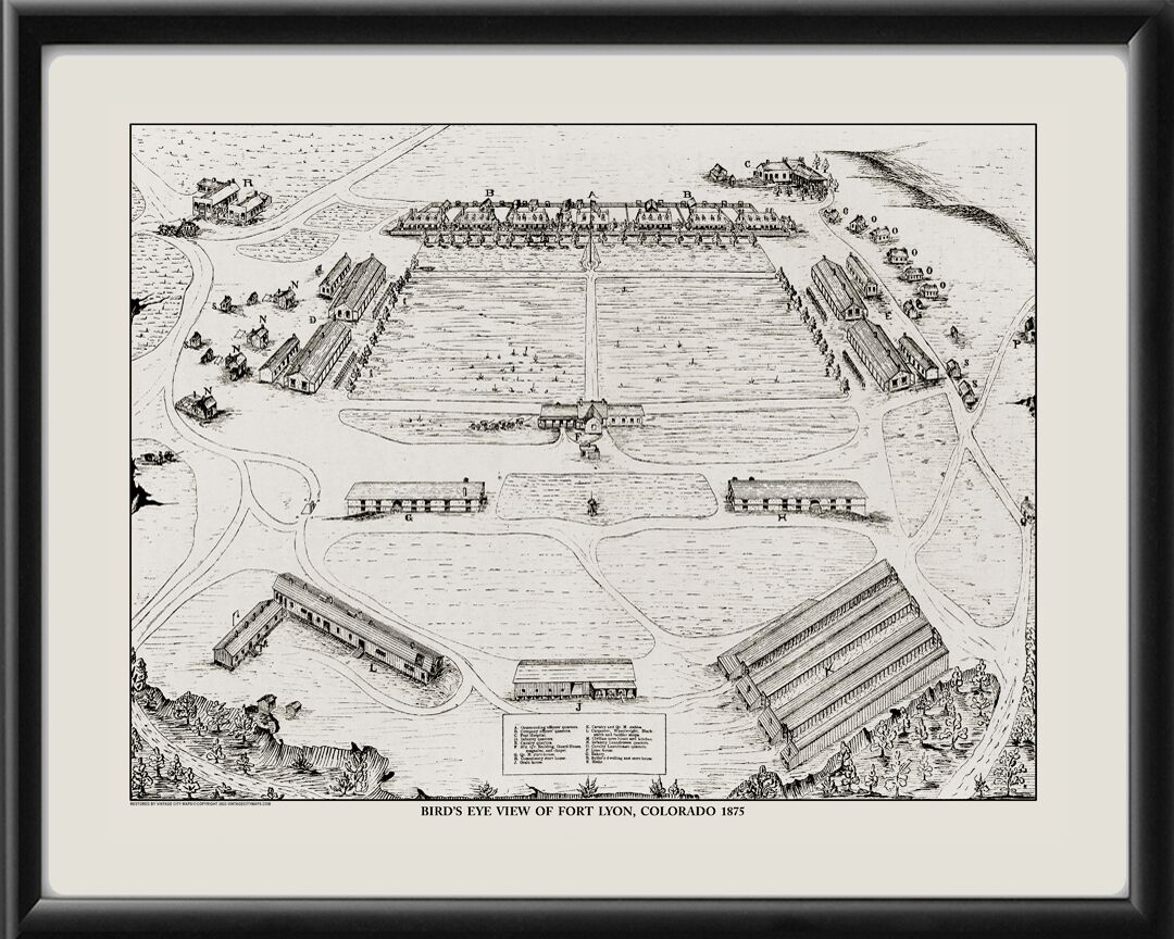 Fort Lyon CO 1875