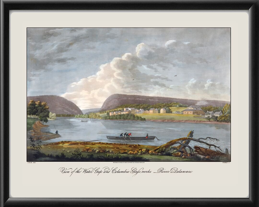 Delaware River Water Gap 1820