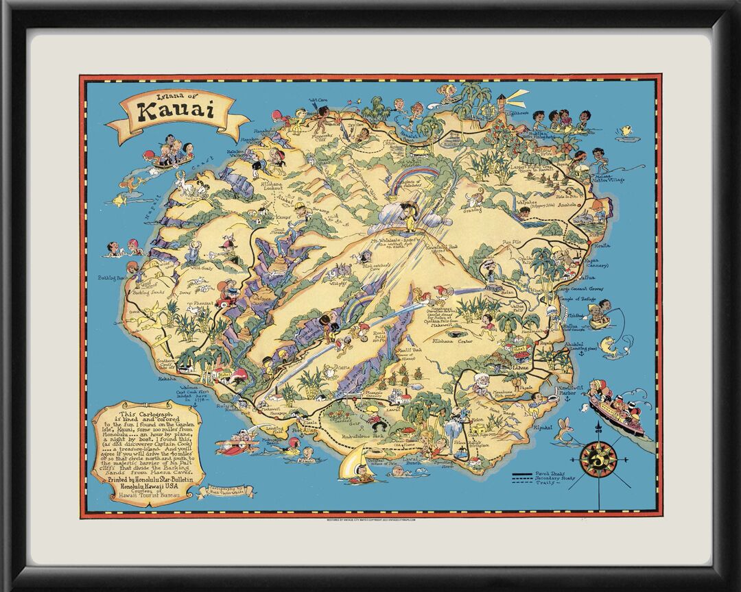 Island of Kauai 1931