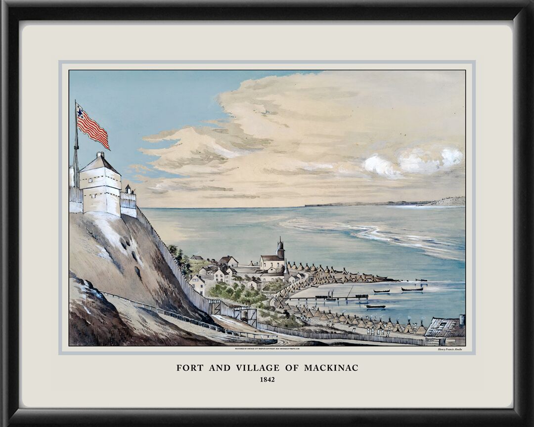 Fort Mackinac MI 1842