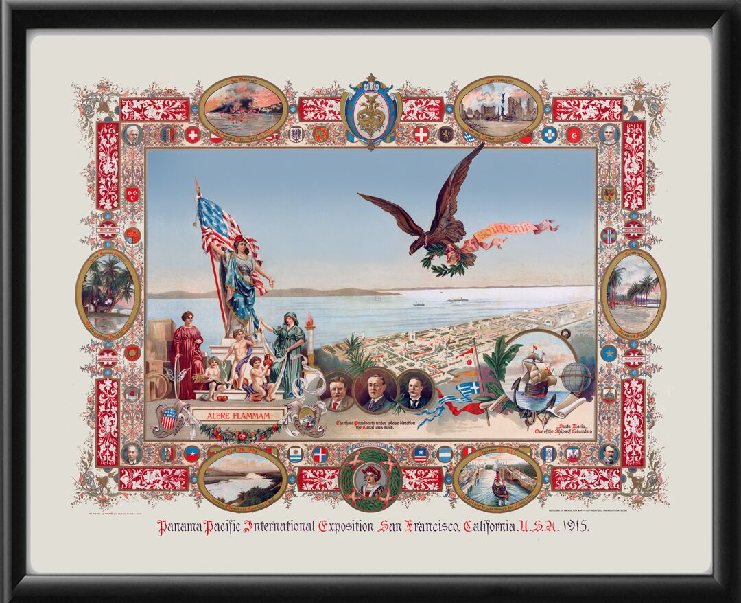 Panama-Pacific International Exhibition - San Francisco CA 1915