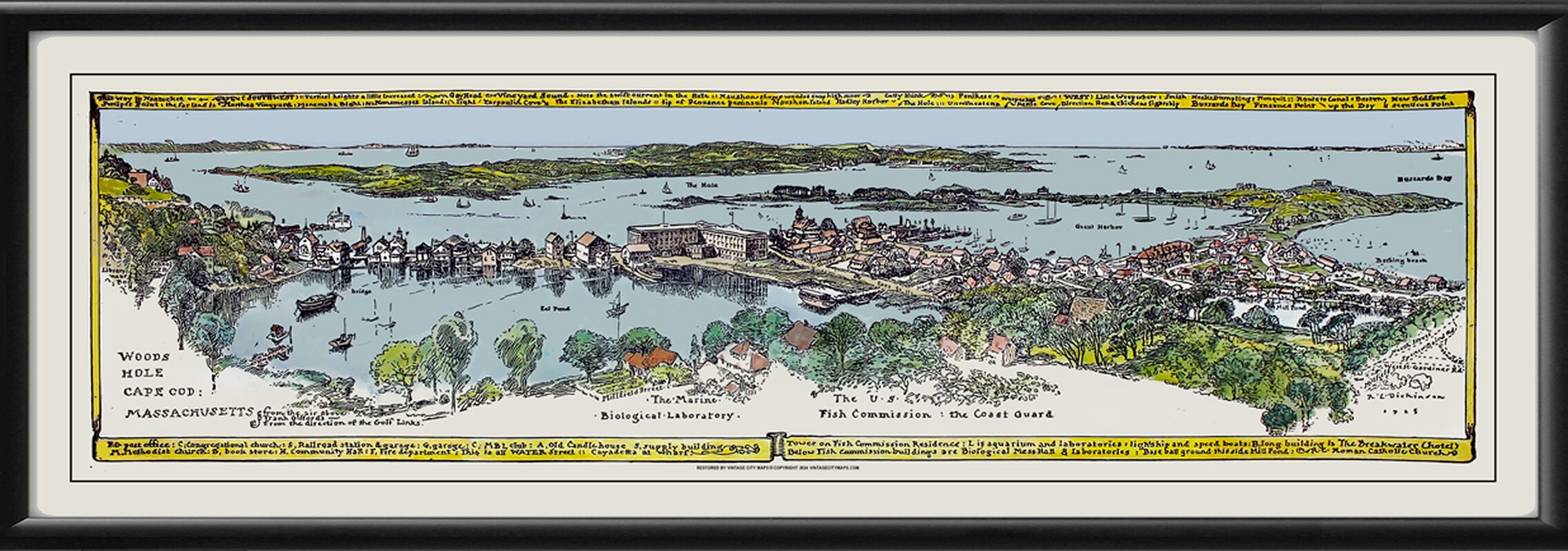 Woods Hole, Cape Cod MA 1925