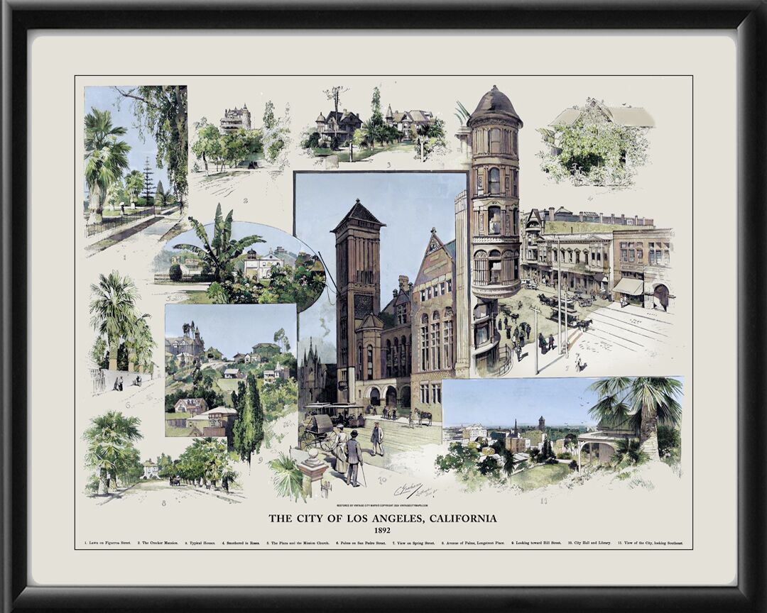 Los Angeles CA 1890