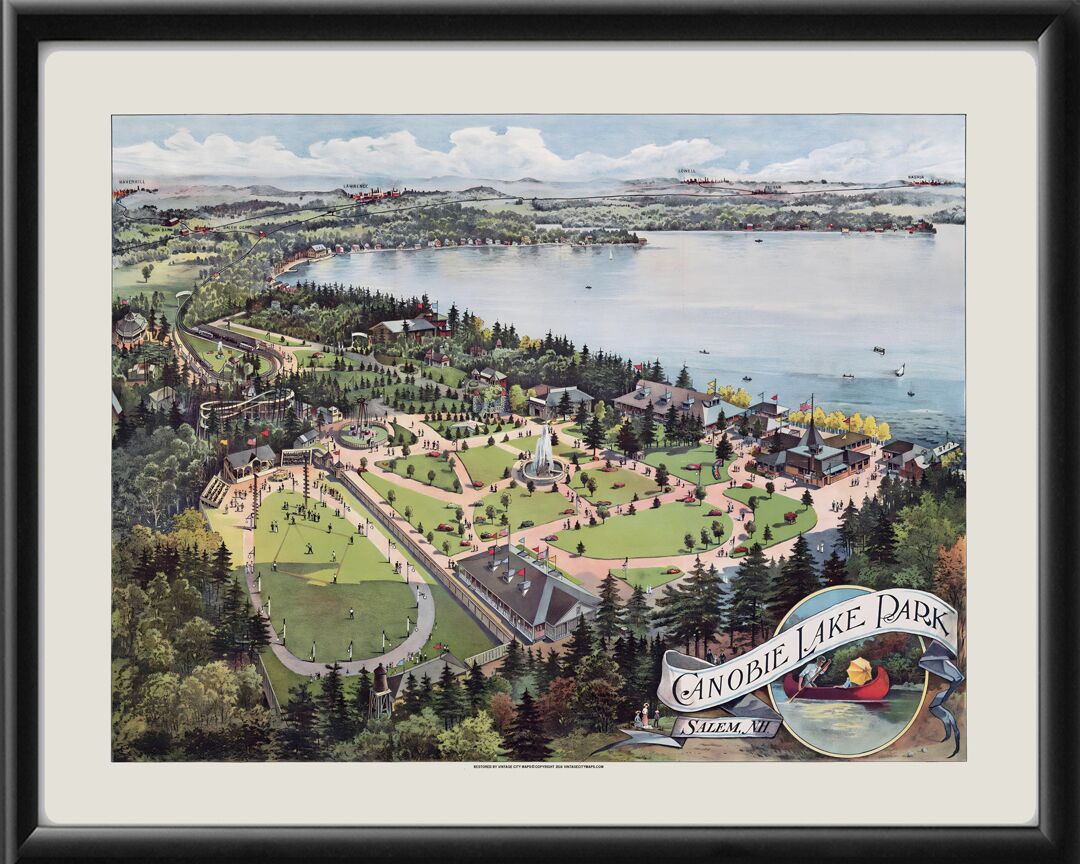 Canobie Lake Park - Salem NH 1910