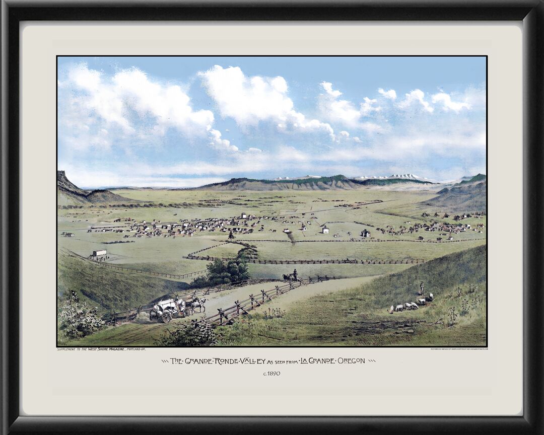 La Grande OR 1890 (Color)