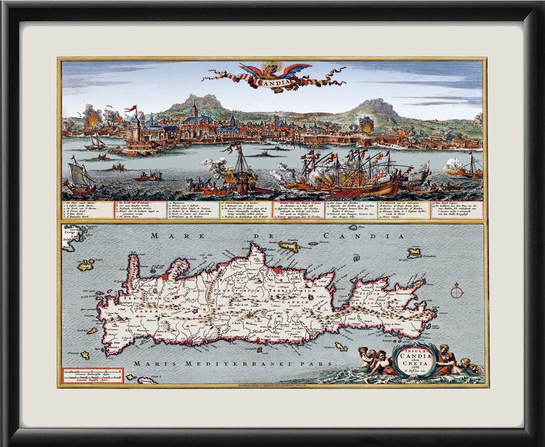 Candia (Heraklion), Crete 1690