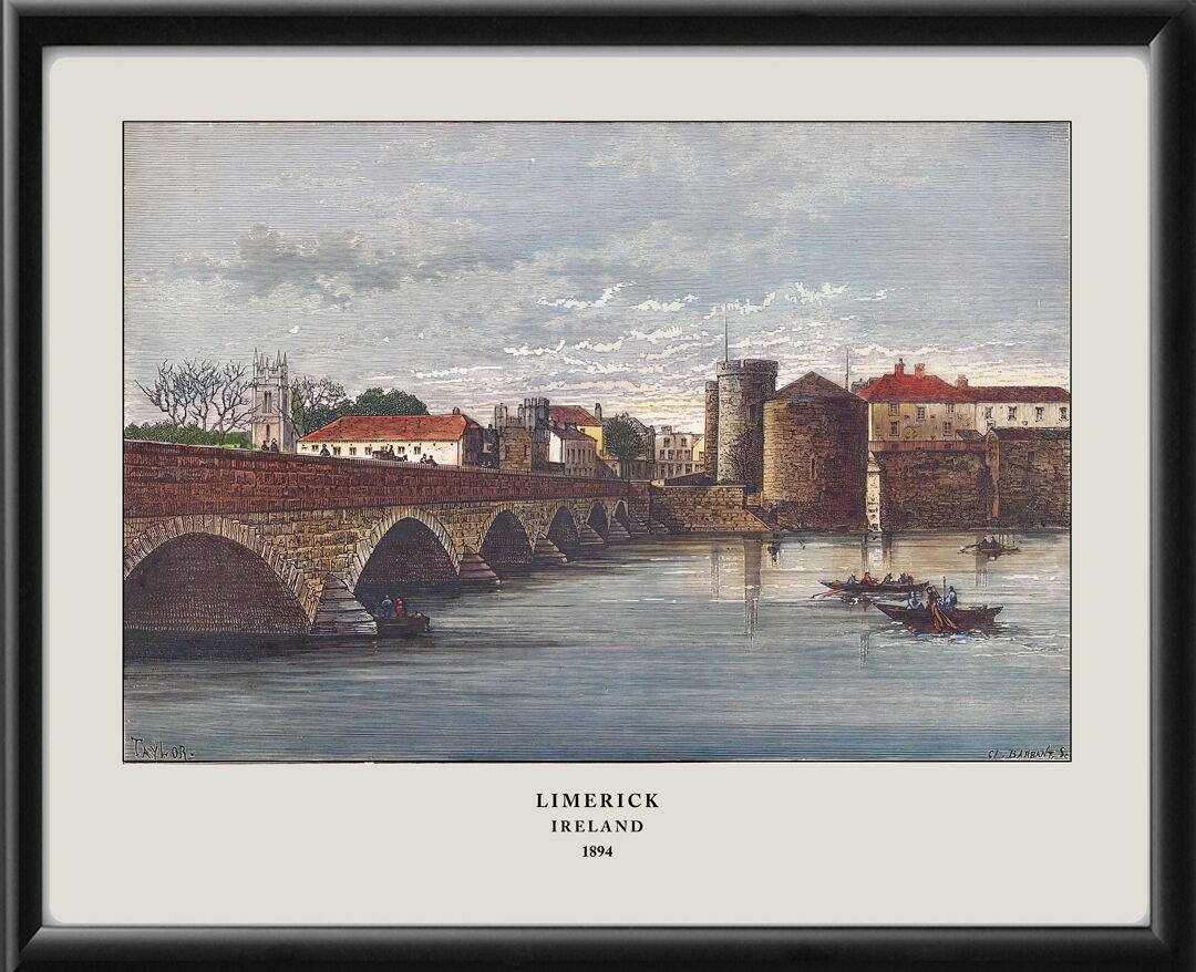 Limerick Ireland 1894 Jacques Elisee Reclus