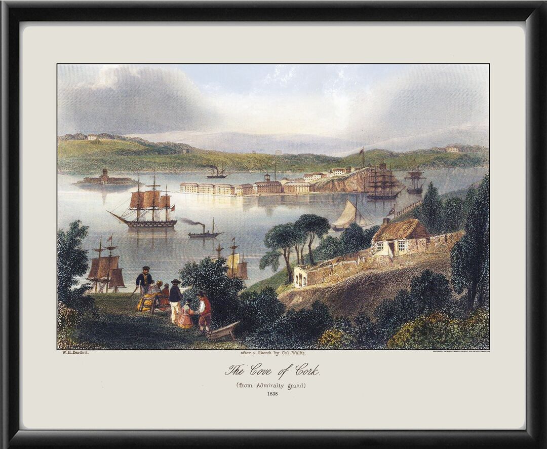 Cove of Cork. View from the Admiralty grand