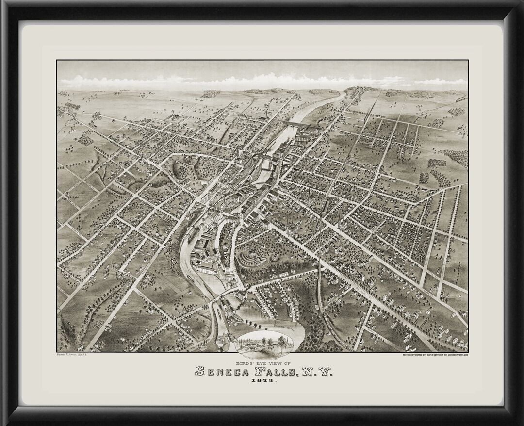 Seneca Falls NY 1873 Parsons & Atwater