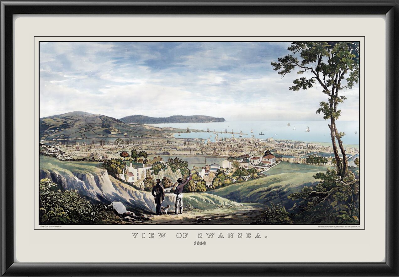 Swansea Wales 1860 John Richardson