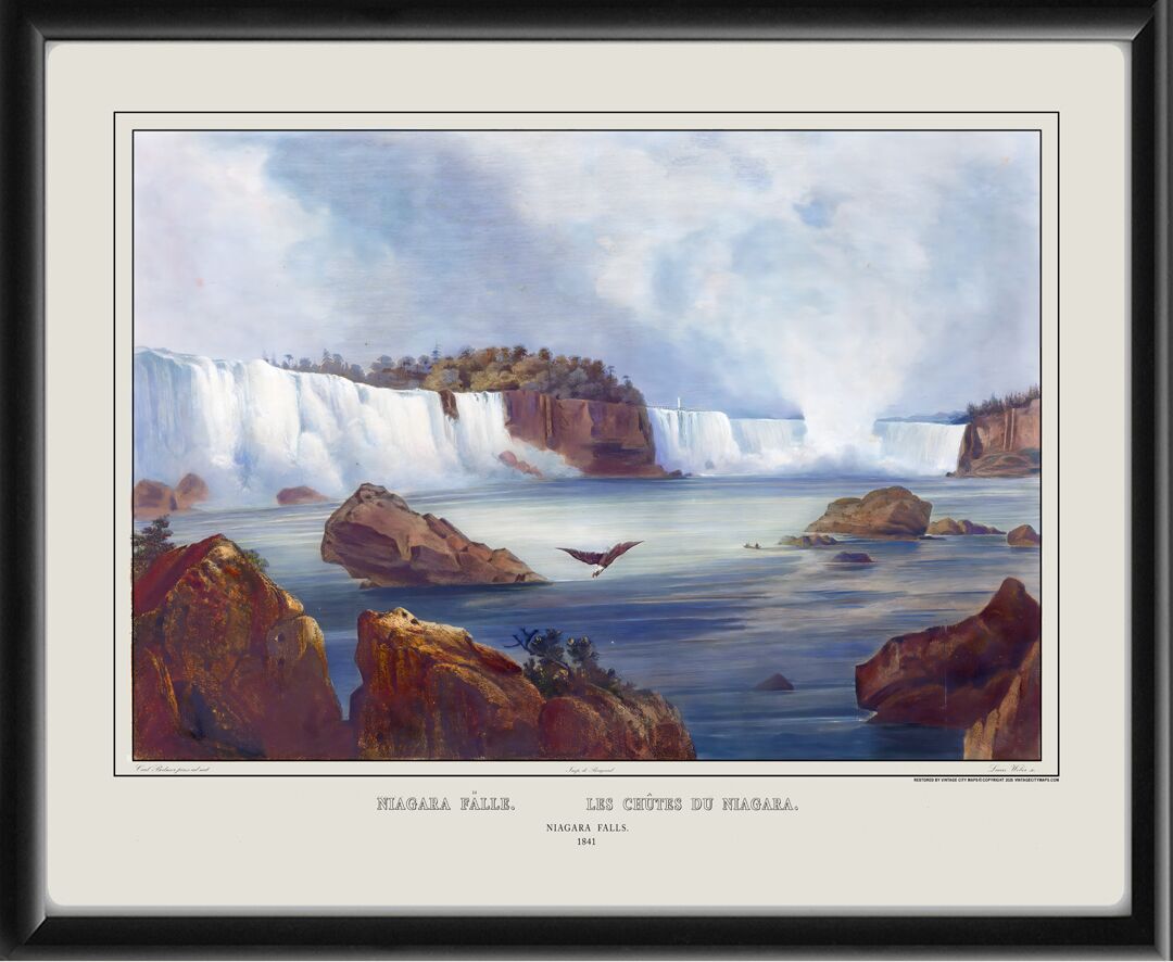 Niagara Falls 1841 Karl Bodmer