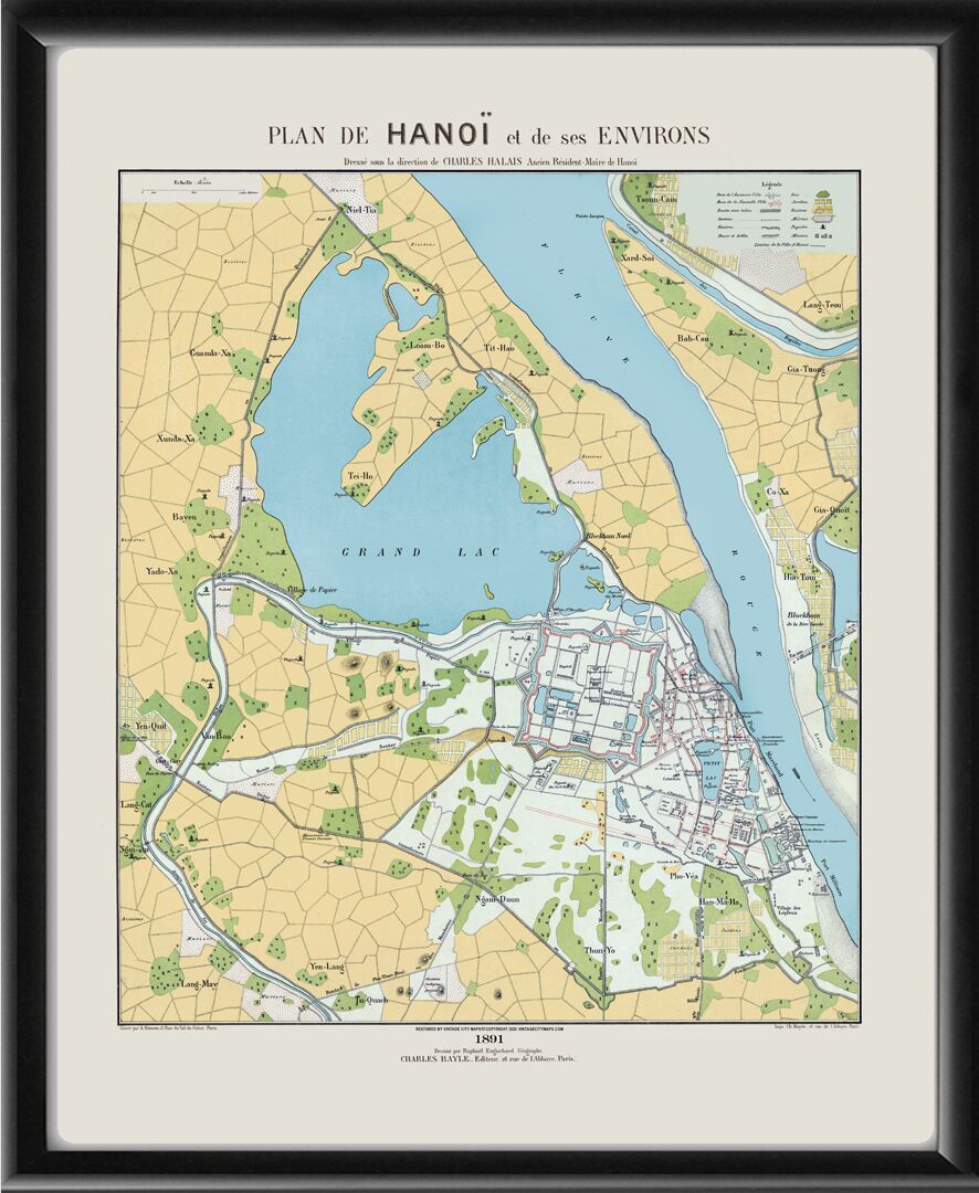 Hanoi Vietnam 1891