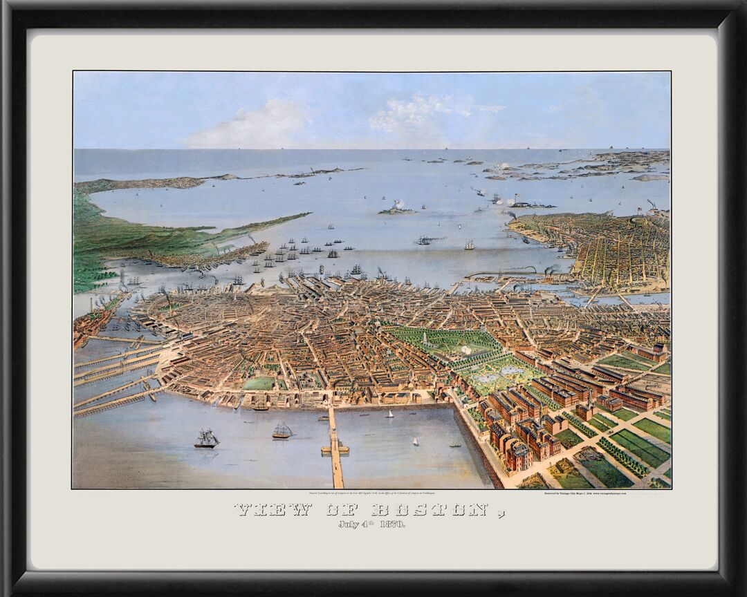 Boston MA 1870 John Weik TM