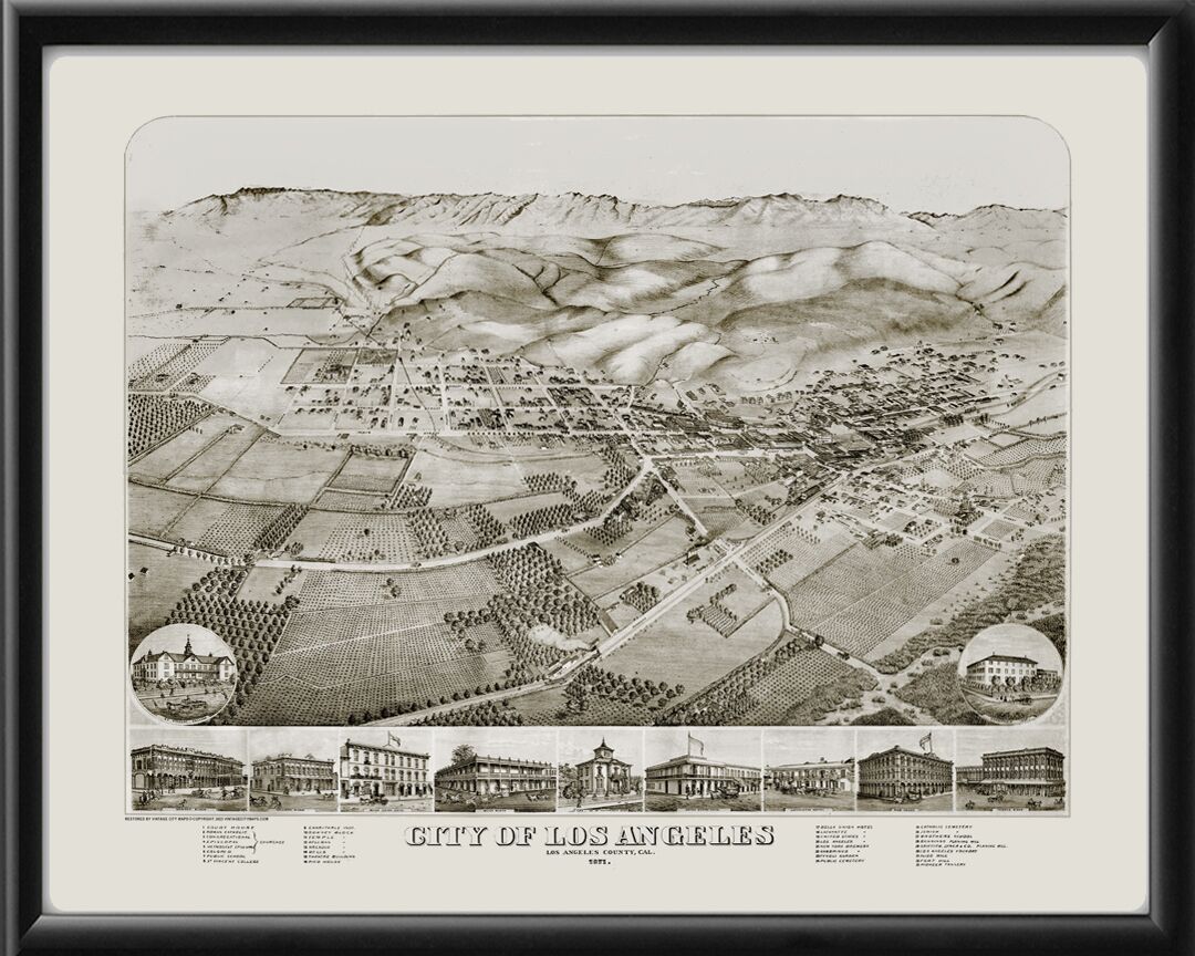 Los Angeles CA 1871