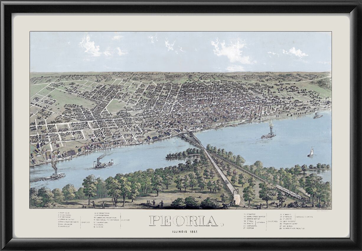 Peoria IL 1867 TM